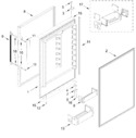 Diagram for Refrigerator Door Parts