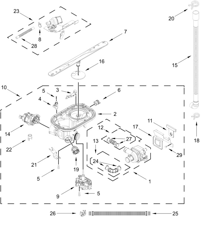 Diagram for WDTA50SAKB4