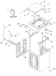 Diagram for Top And Cabinet Parts