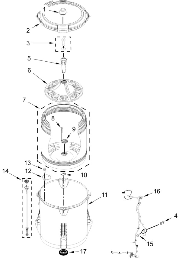 Diagram for RTW3005TW0