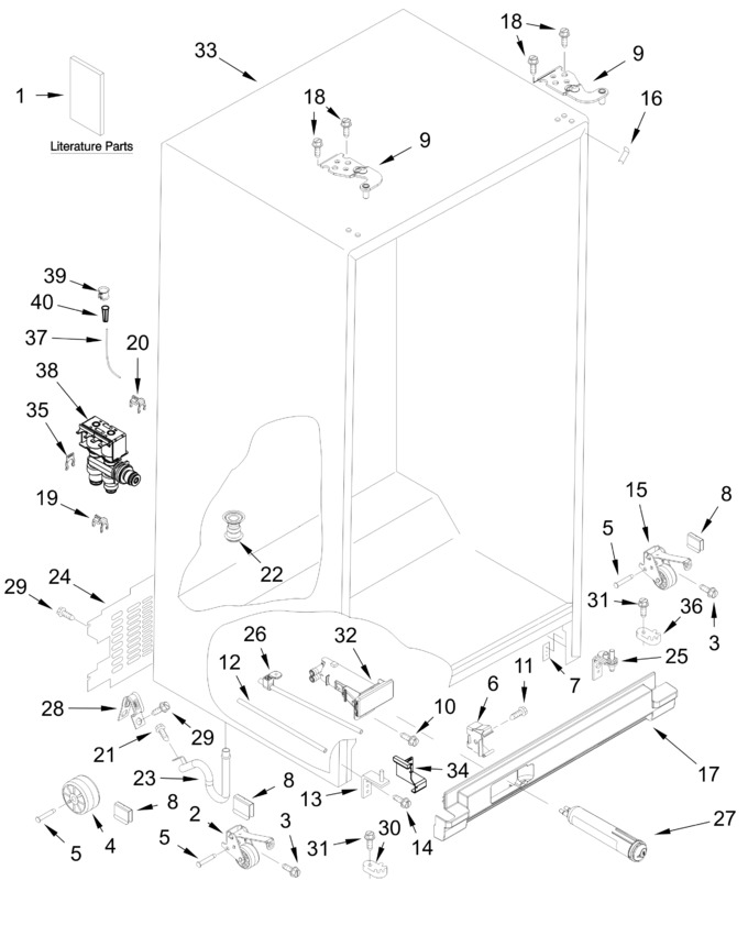 Diagram for ASI2575GRW08