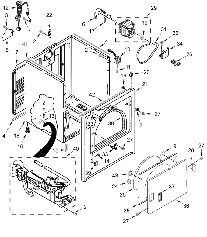 Diagram for MGD4205SW0