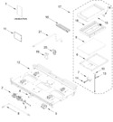 Diagram for Burner Box And Griddle Parts