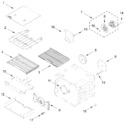 Diagram for Internal Oven Parts (30 In)