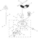 Diagram for Pump, Washarm And Motor Parts