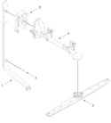 Diagram for Upper Wash And Rinse Parts