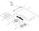Diagram for Cooktop Parts