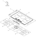 Diagram for Cooktop Parts