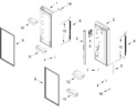 Diagram for Refrigerator Door Parts