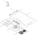 Diagram for Cooktop Parts