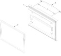 Diagram for Freezer Door Parts