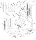 Diagram for Freezer Liner And Icemaker Parts