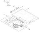 Diagram for Cooktop Parts