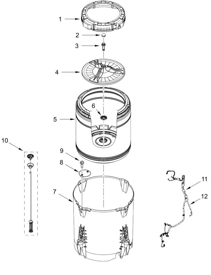 Diagram for WTW500CMW1