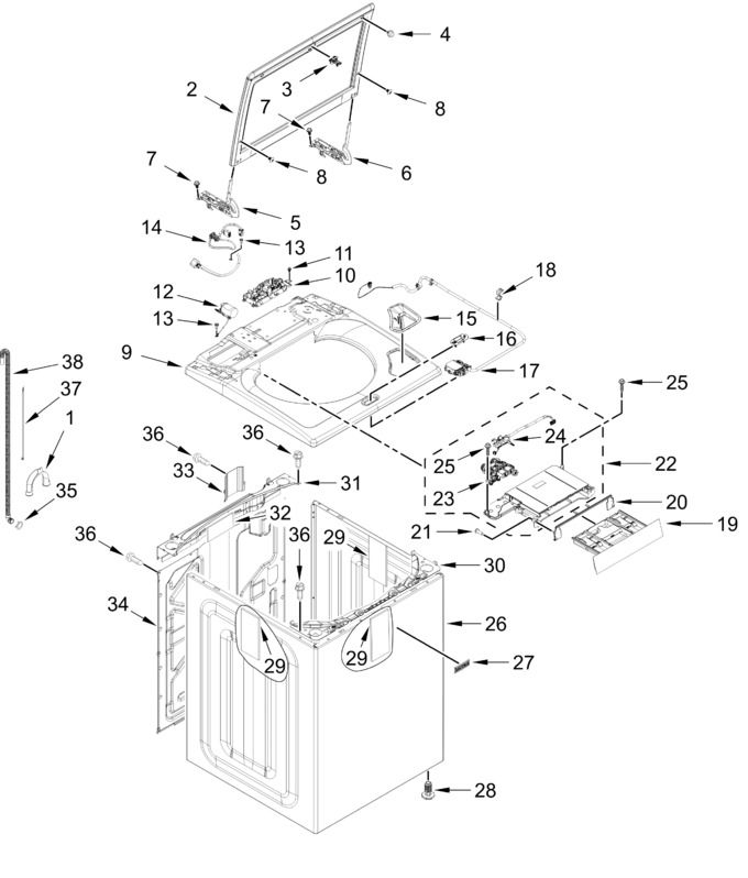 Diagram for MTW6200RR0