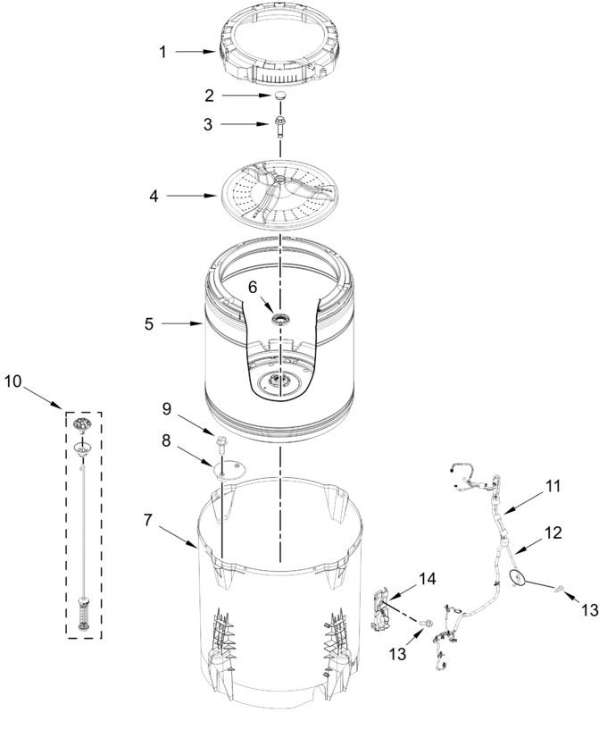 Diagram for MTW6200RR0