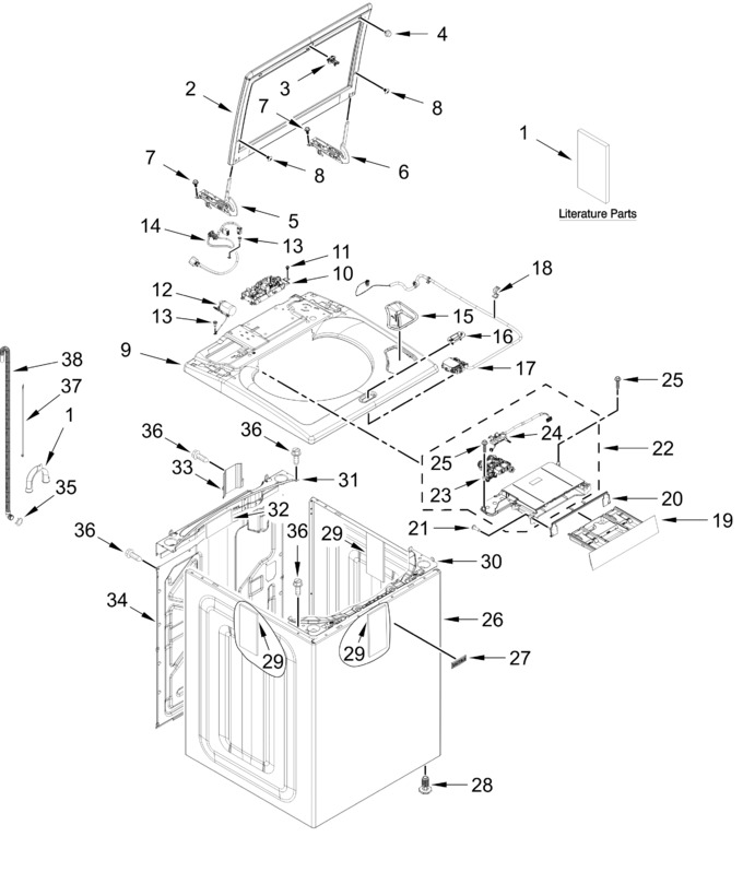Diagram for MTW6200RF0