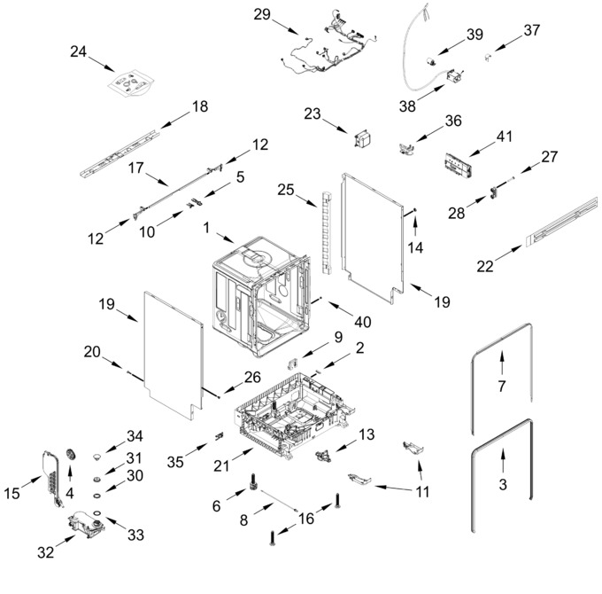 Diagram for WDTF3024SZ0