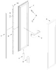 Diagram for Freezer Door Parts