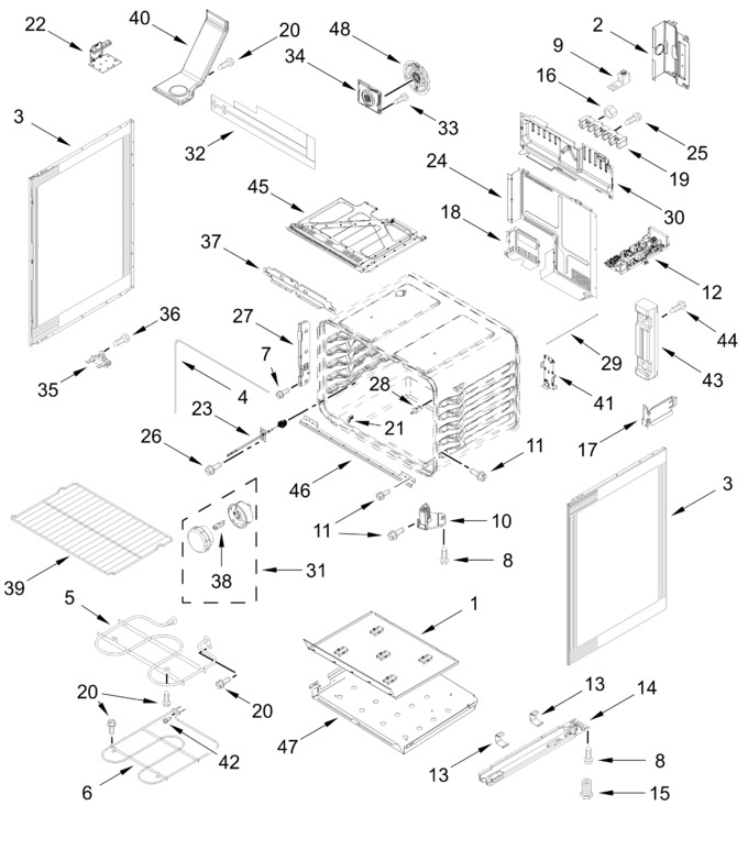 Diagram for WSES4530TW0