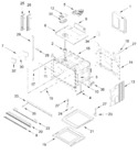Diagram for Oven Parts