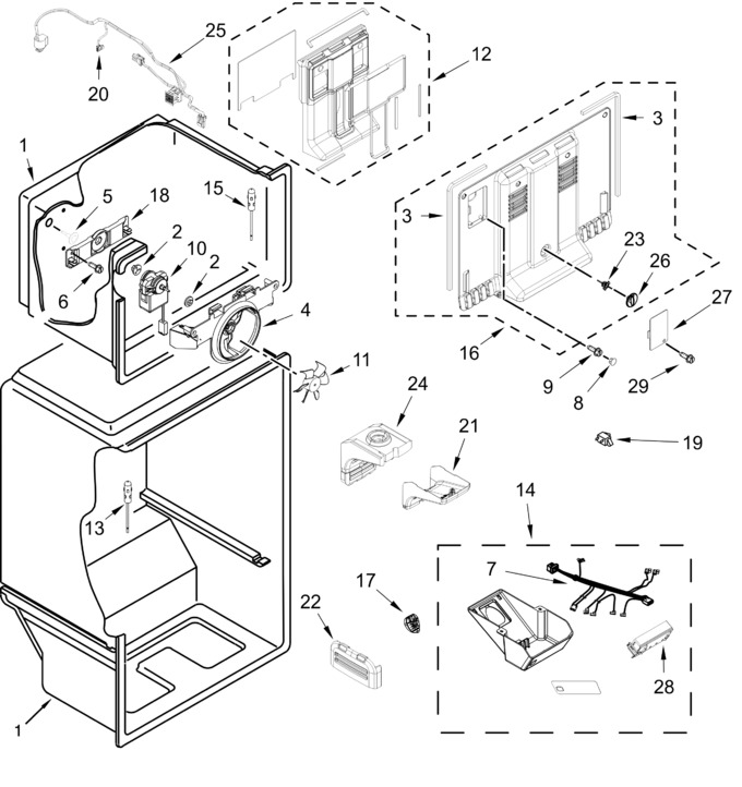 Diagram for WRT148FZDW08