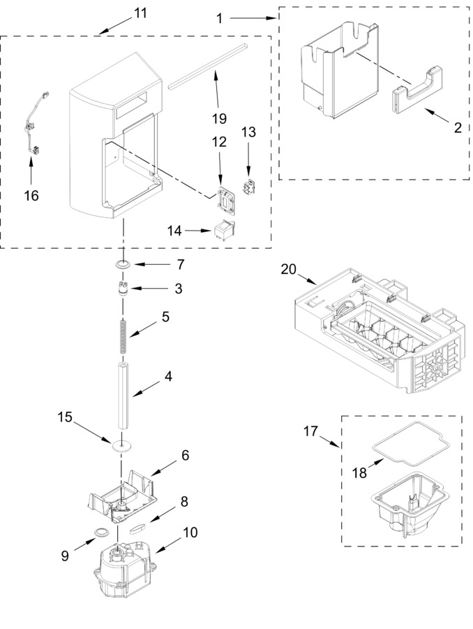 Diagram for WRS555SIHV07