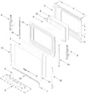 Diagram for Door Parts