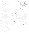 Diagram for Internal Oven Parts (18 In)