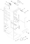 Diagram for Refrigerator Liner Parts