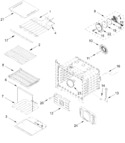 Diagram for Internal Oven Parts
