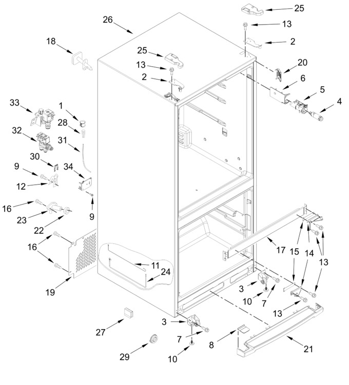 Diagram for KRFF300EBS06
