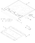 Diagram for Cooktop Parts