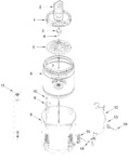 Diagram for Basket And Tub Parts