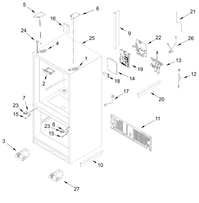 Diagram for WRFC3036RZ01