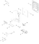 Diagram for Dispenser Front Parts