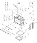 Diagram for Oven Parts
