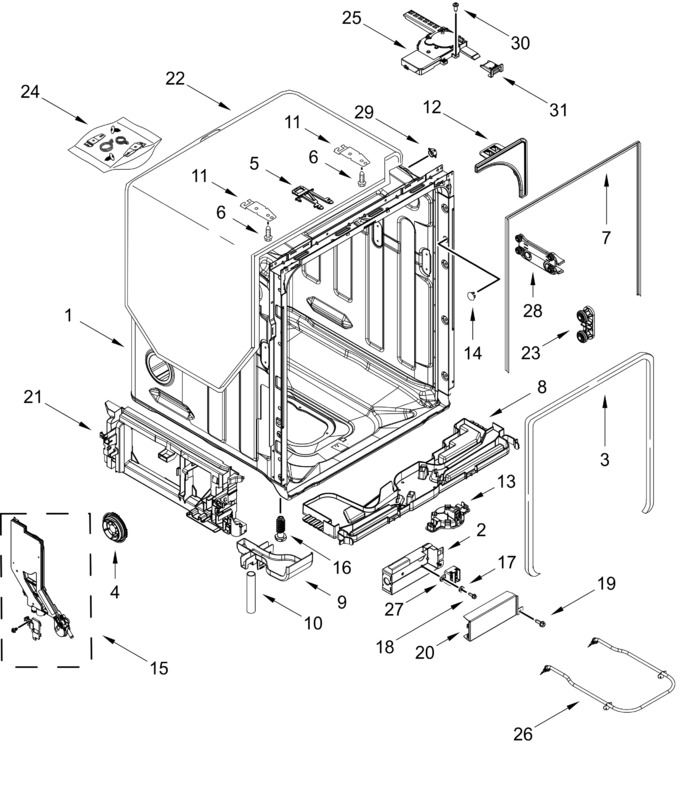 Diagram for KDTS264TPS0