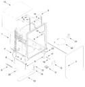 Diagram for Tub And Frame Parts