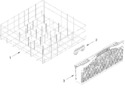 Diagram for Lower Rack Parts