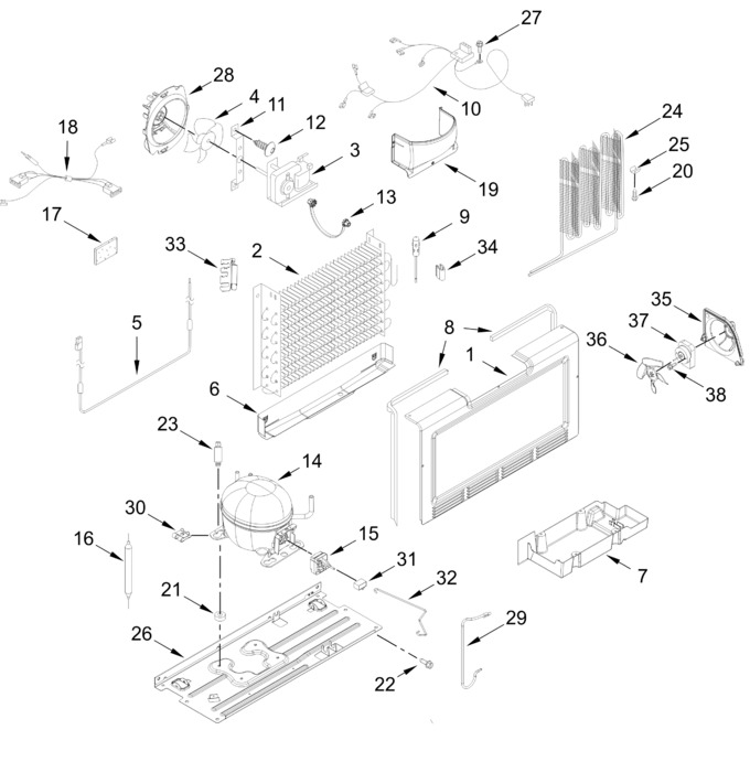 Diagram for WZF57R16FW11