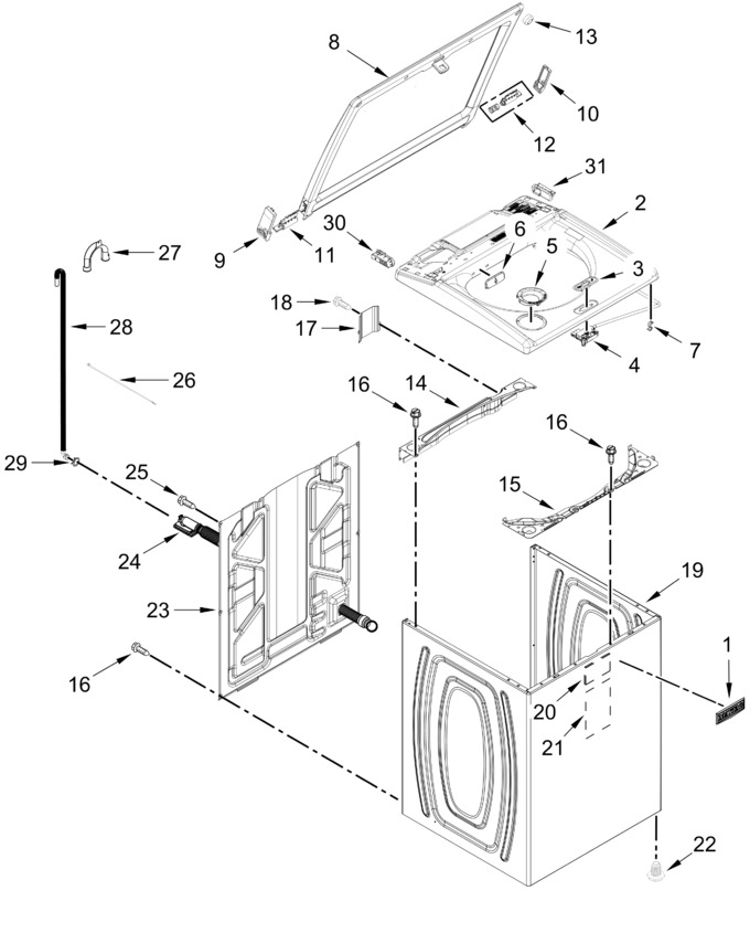 Diagram for MTW5205TW0