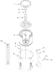 Diagram for Basket And Tub Parts