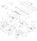 Diagram for Burner Box And Orifice Holder Assembly Parts