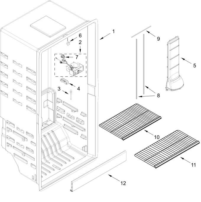 Diagram for WZF34X16DW12