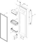 Diagram for Refrigerator Door Parts