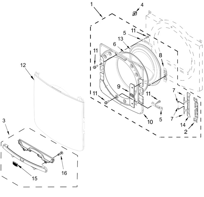 Diagram for MED3500FW0