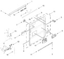 Diagram for Control Panel And Inner Door Parts