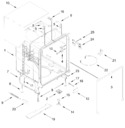 Diagram for Tub And Frame Parts