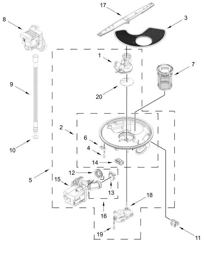 Diagram for WDT730HAMZ2